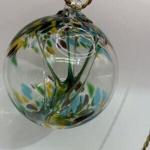 EUC Old World Blown Glass Witch Ball